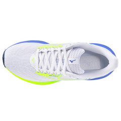 Mizuno Wave Rider 29 Women's Running Shoes, White/Lightning Yellow/Ultrama