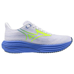 Mizuno Wave Rider 29 Women's Running Shoes, White/Lightning Yellow/Ultrama