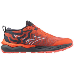 Mizuno Wave Daichi 8 Women's Trail Running Shoes, Hot Coral/White/Turbulence