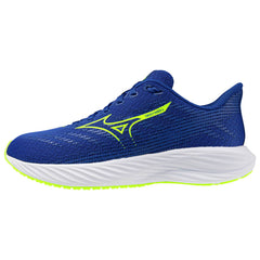 Mizuno Enerzy Rider Jr Running Shoes, Surf the Web/Lightning Yellow