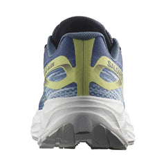 Salomon Aero Glide Men's Running Shoes, Blue Ashes/Dark Sapphire/Sunny Lime