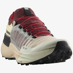 Salomon S/Lab Genesis Trail Running Shoes, Vanilla Ice/Decadent Chocolate/Black