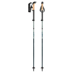 Leki Makalu Cork FX TA, Stone Blue Dark/Dark Sea Green