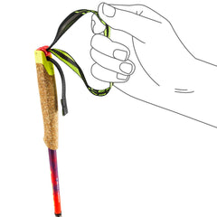 Leki Neotrail Pro FX.One SL, Bright Red/Violet/Neon Yellow