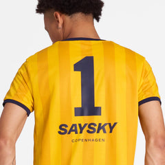 Saysky Stripe Combat T-Shirt, Yellow