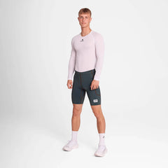 Saysky Houndstooth Combat+ Short Tights 9", Blue AOP