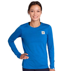Saysky WMNS Clean Pace Long Sleeve, Blue