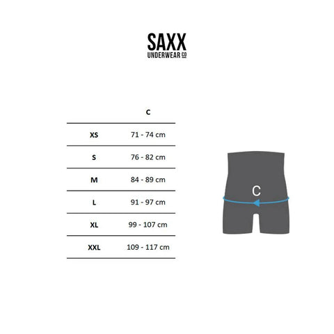 Saxx Cannonball 2in1 Men's Long Swim Shorts, Black Mud Cloth