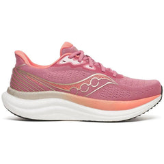 Saucony Triumph 23 Women's Running Shoes, Mauve/Black