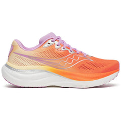 Saucony Ride 19 Women's Running Shoes, Fire/Orchid