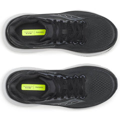 Saucony Guide 19 Women's Running Shoes, Black/Silver