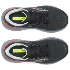 Saucony Guide 19 Women's Running Shoes, Black/Calm