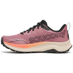 Saucony Peregrine 16 Women's Trail Running Shoes, Mauve/Salmon