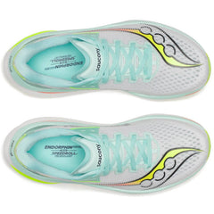 Saucony Endorphin Azura Women's Running Shoes, White/Splash