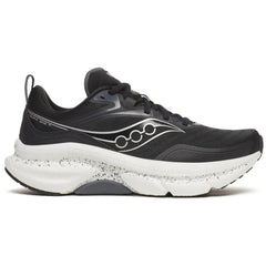 Saucony Omni ST 23 Women's Running Shoes, Black/Silver