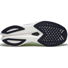 Saucony Endorphin Speed 4 Men's Running Shoes, Citron/Navy