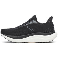 Saucony Triumph 23 Men's Running Shoes, Black/White