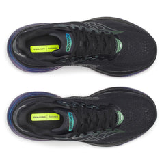 Saucony Ride 19 Men's Running Shoes, Black/Night Sky