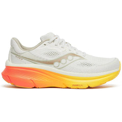 Saucony Guide 19 Men's Running Shoes, Ivory/Fire