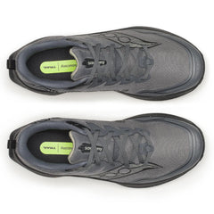 Saucony Peregrine 16 Men's Trail Running Shoes, Carbon/Black