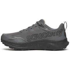 Saucony Peregrine 16 Men's Trail Running Shoes, Carbon/Black