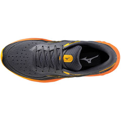 Mizuno Wave Skyrise 5 Men's Running Shoes, Turbulence/Citrus/Nasturtium