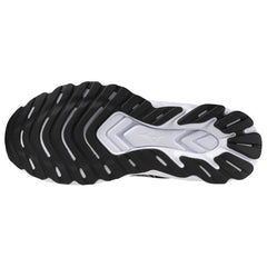 Mizuno Wave Skyrise 6 Men's Running Shoes, Black/White/Blue Pace