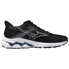 Mizuno Wave Equate 9 Men's Running Shoes, Black/White/Vintage Indigo