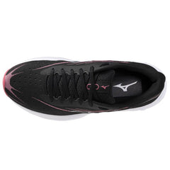 Mizuno Wave Skyrise 6 Women's Running Shoes, Black/Camellia Rose
