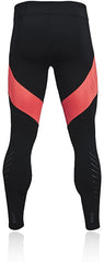 Under Armour Speedpocket Men's Tights, Black/Venom Red