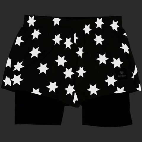 Saysky WMNS Star 2in1 Pace Shorts 3", Green