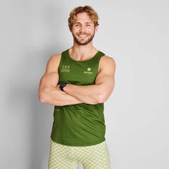Saysky Statement Combat Singlet, Green