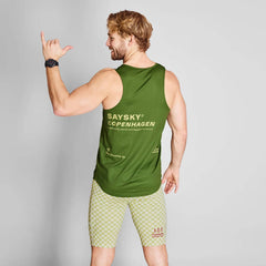 Saysky Statement Combat Singlet, Green
