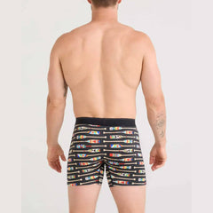 Saxx Quest Quick-Dry Mesh Boxer Briefs, Oartiz/Black