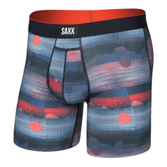 Saxx Multi-Sport Mesh Boxer Briefs, Mystery Peaks/Multi