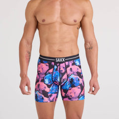 Saxx Volt Breathable Mesh Boxer Briefs, Beartasic/Multi