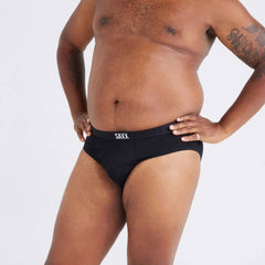 Saxx Ultra Super Soft 2-Pack Briefs, Black/Navy