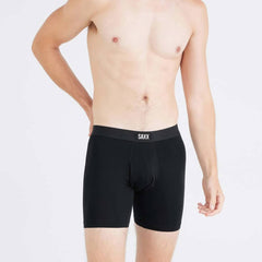 Saxx Vibe Xtra Soft Comfort 2-Pack Boxer Briefs, Black