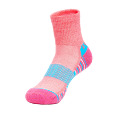 Thorlo Experia Green Ankle Length Running Socks, Pink