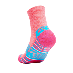 Thorlo Experia Green Ankle Length Running Socks, Pink