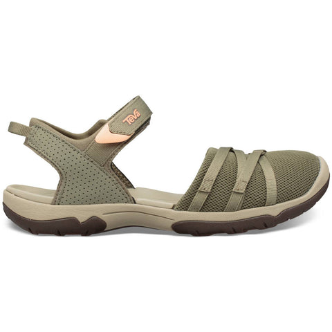 Teva Tirra CT (Closed Toe) Women's Sandals, Burnt Olive