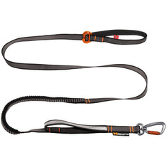 Non-Stop Dogwear Touring Bungee Adjustable Leash, Black