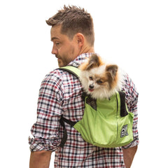 K9 Sport Sack | Trainer Puppy Small Dog Carrier, Green
