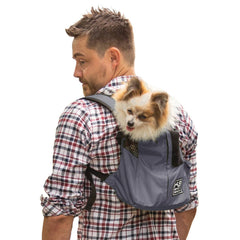 K9 Sport Sack | Trainer Puppy Small Dog Carrier, Grey