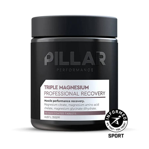 PILLAR Performance Triple Magnesium Professional Recovery Tablet (90 servings)