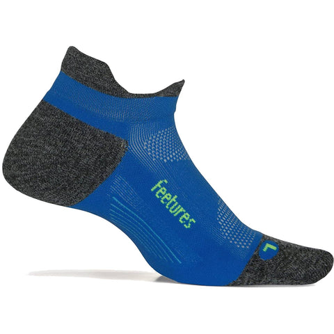 Feetures Elite Light Cushion No-Show Running Socks, True Blue