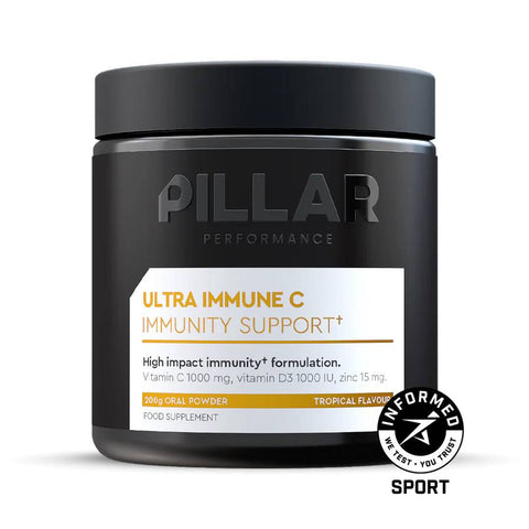 PILLAR Performance Ultra Immune C Powder, Tropical (200g)