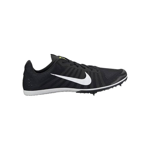 Nike Zoom D Running Spikes, Black/White/Volt - 3.5 UK