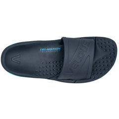 VELOUS Active Slide, Navy/Cyan