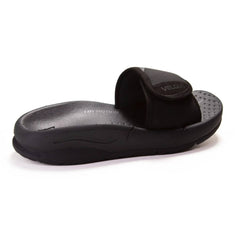 VELOUS Hoya Adjustable Slide, Black/Black